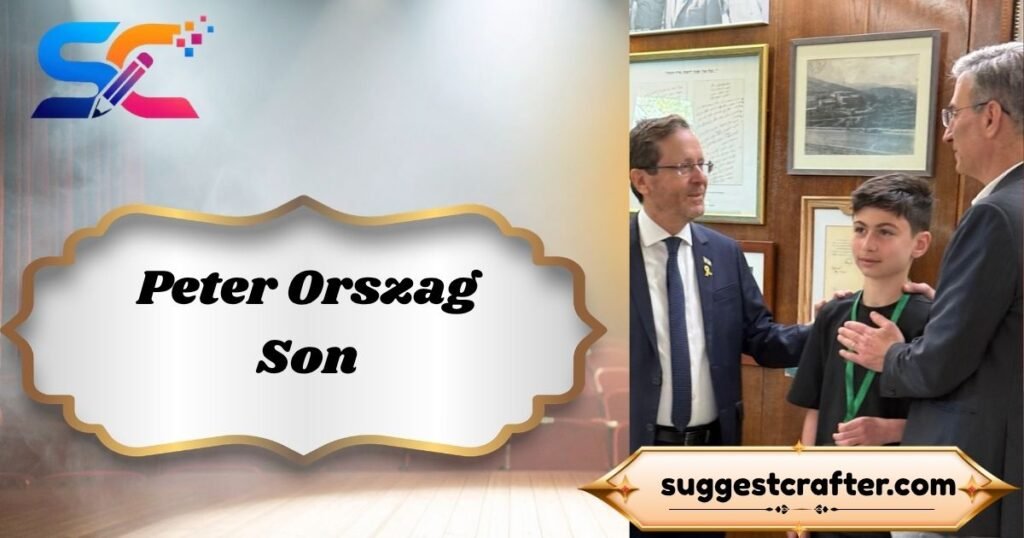 Peter Orszag Son